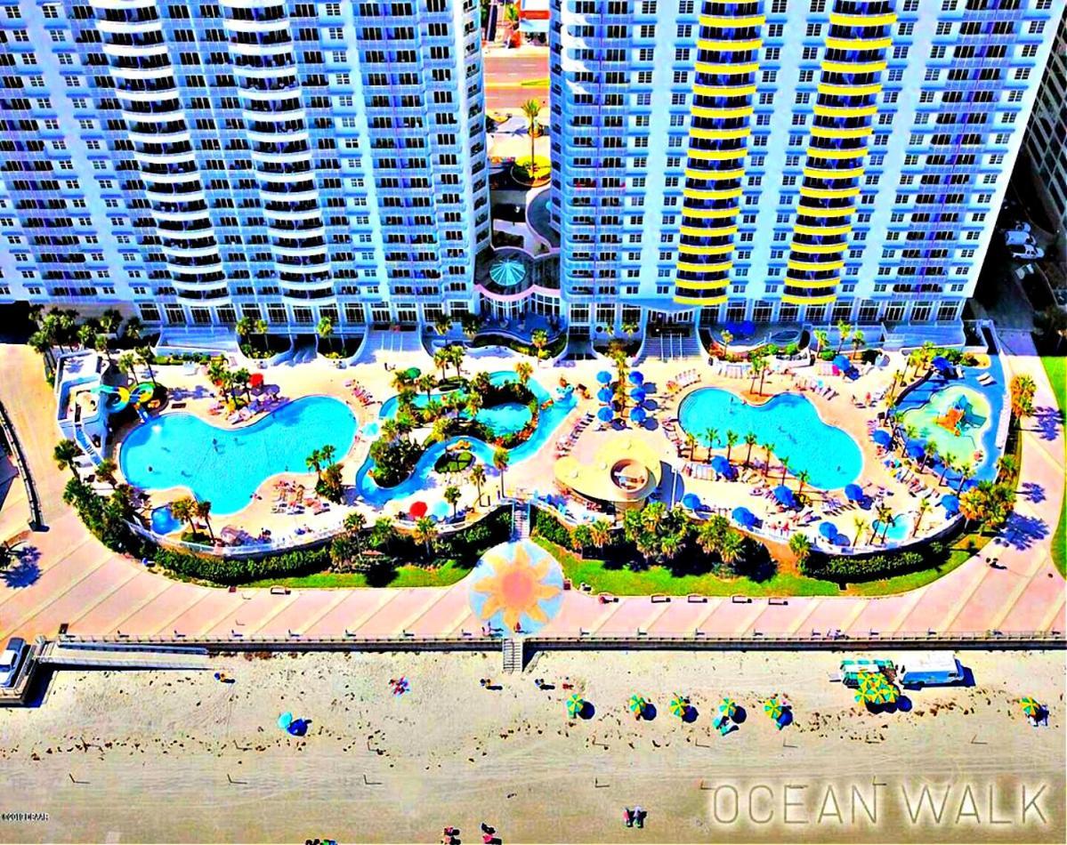 Vacation In Comfort And Luxury - 4Th Floor 3 Bedroom Oceanfront - Wyndham Ocean Walk Resort เดย์โทนาบีช ภายนอก รูปภาพ