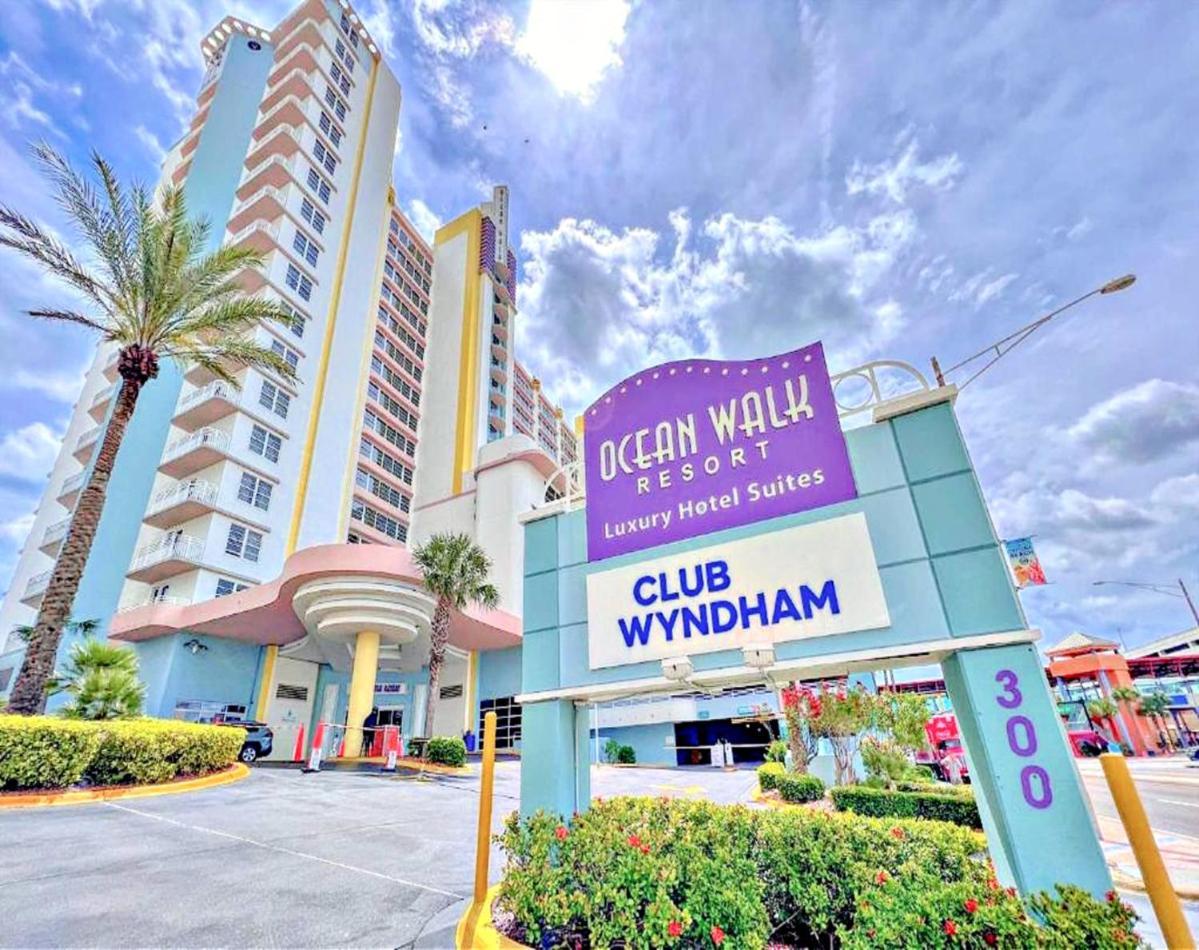 Vacation In Comfort And Luxury - 4Th Floor 3 Bedroom Oceanfront - Wyndham Ocean Walk Resort เดย์โทนาบีช ภายนอก รูปภาพ